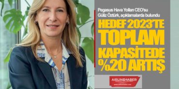 Güliz Öztürk: Hedef 2023’te toplam kapasitede yüzde 20 artış