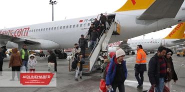 Pegasus deprem bölgesinden 785 uçuş gerçekleştirdi