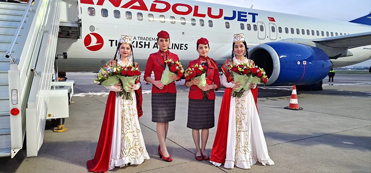 anadolujet taşkent uçuşu