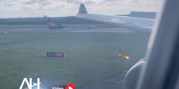 Aer Lingus uçağına kalkışta motoruna kuş çarptı