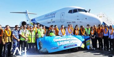 Çin uçağı Endonezyalı şirketle ilk uçuşunu yaptı