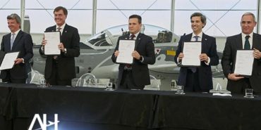 İki ülke Mutabakat Zaptı imzaladı.  Avrupa’da askeri uçak üretimi yapılacak