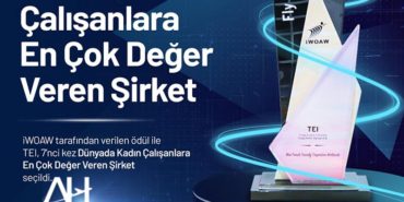 TEI’ye dünya çapında ödül