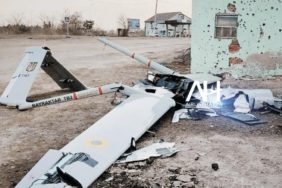 Ukrayna’ya ait Bayraktar insansız hava aracı