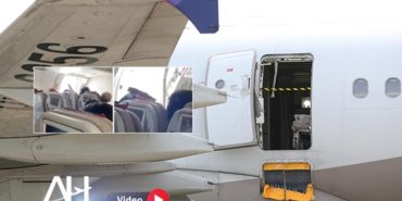 Asiana Airlines A321 uçağında korku dolu anlar! Yolcu acil çıkış kapısını açtı