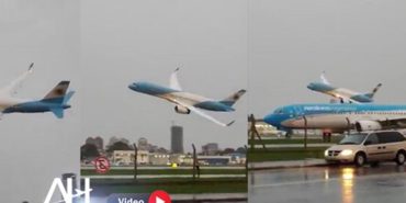 Başkanlık uçağıyla tehlikeli şov!