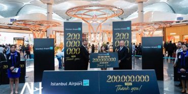 İGA İstanbul Havalimanı 200 milyonuncu yolcusunu ağırladı