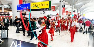 İstanbul Havalimanı’nda 19 Mayıs coşkuyla kutlandı