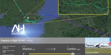 THY uçağı son yaklaşımda beklemeye girdi. Pilotlar acil durum ilan etti