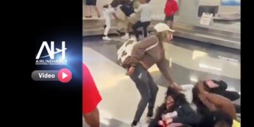 Chicago O’Hare Havalimanında arbede! Bir çok insan birbirine girdi