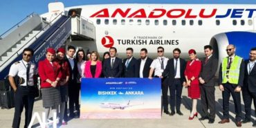 AnadoluJet, Kırgızistan’ın Başkenti Bişkek’i Uçuş Ağına Ekledi