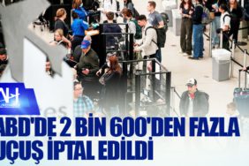 ABD'de 2 bin 600'den fazla uçuş iptal edildi