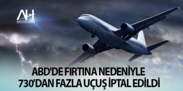 ABD'de fırtına nedeniyle 730'dan fazla uçuş iptal edildi 7 Haberler Cayrokopter ABD’de fırtına nedeniyle 730’dan fazla uçuş iptal edildi