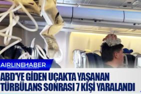 ABD'ye giden uçakta yaşanan türbülans sonrası 7 kişi yaralandı