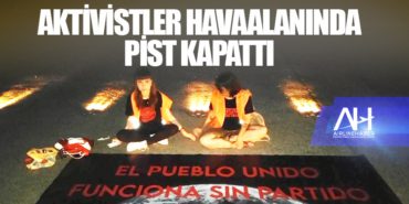 Aktivistler havaalanında pist kapattı 7 Haberler MH17 Aktivistler havaalanında pist kapattı