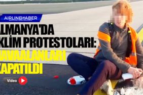 Almanya'da iklim protestoları: Havaalanları kapatıldı