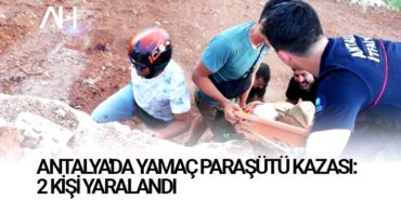 Antalya'da yamaç paraşütü kazası: 2 kişi yaralandı 10 Haberler Sunexpress Antalya’da yamaç paraşütü kazası: 2 kişi yaralandı