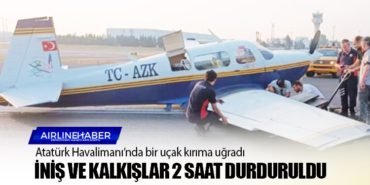 Atatürk Havalimanı’nda bir uçak kırıma uğradı: İniş ve kalkışlar 2 saat durduruldu 5 Haberler Aeroflot Atatürk Havalimanı’nda bir uçak kırıma uğradı: İniş ve kalkışlar 2 saat durduruldu