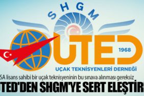 UTED'DEN SHGM'YE SERT ELEŞTİRİ