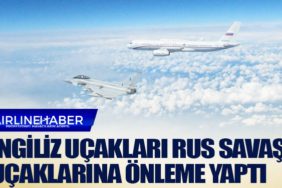 İngiliz uçakları Rus savaş uçaklarına önleme yaptı