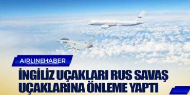 İngiliz uçakları Rus savaş uçaklarına önleme yaptı