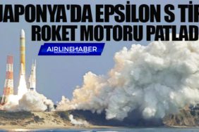 Japonya'da Epsilon S tip roket motoru patladı