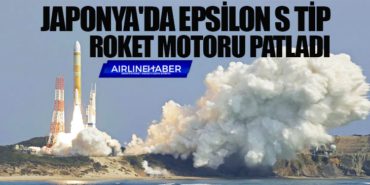 Japonya’da Epsilon S tip roket motoru patladı