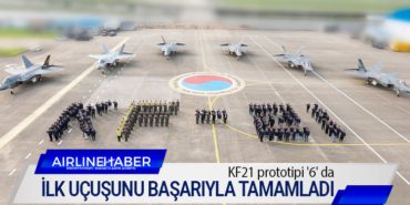 KF21 prototipi ‘6’ da ilk uçuşunu başarıyla tamamladı