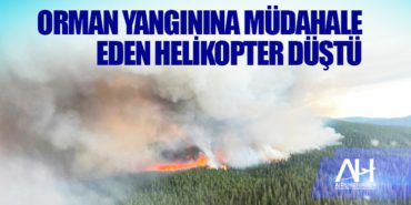 Orman yangınına müdahale eden helikopter düştü 8 Haberler MH17 Orman yangınına müdahale eden helikopter düştü