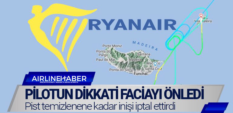 Pilotun dikkati faciayı önledi