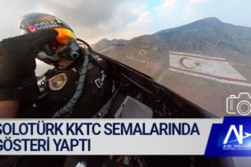SOLOTÜRK KKTC semalarında gösteri yaptı