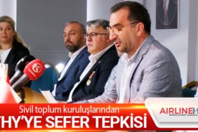 Sivil toplum kuruluşlarından THY’ye sefer tepkisi