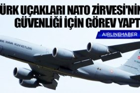 Türk uçakları NATO Zirvesi'nin güvenliği için görev yaptı