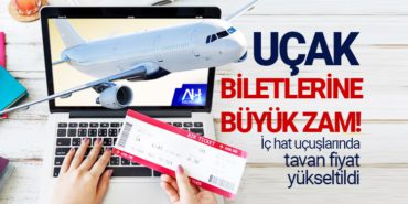 Uçak biletlerine büyük zam! İç hat uçuşlarında tavan fiyat yükseltildi 15 Haberler KKTC Uçak biletlerine büyük zam! İç hat uçuşlarında tavan fiyat yükseltildi