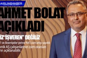 Ahmet Bolat Açıkladı. Yüzde 21 ve ikramiyeler yerine yüzde 41 zam artışı yapıldı