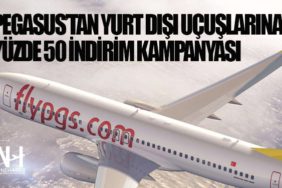 Pegasus’tan yurt dışı uçuşlarına yüzde 50 indirim kampanyası