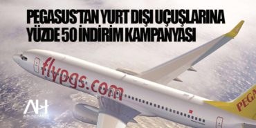 Pegasus’tan yurt dışı uçuşlarına yüzde 50 indirim kampanyası 4 Haberler Cayrokopter Pegasus’tan yurt dışı uçuşlarına yüzde 50 indirim kampanyası