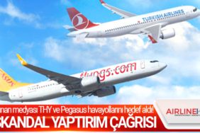 Yunan medyası THY ve Pegasus havayollarını hedef aldı! Gazeteden skandal yaptırım çağrısı