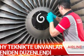 THY Teknik'te unvanlar yeniden düzenlendi