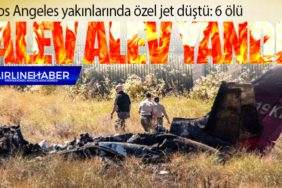 Cessna C550 iş jeti düştü: 6 ölü