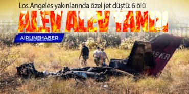 Cessna C550 iş jeti düştü: 6 ölü