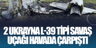 2 Ukrayna L-39 tipi savaş uçağı havada çarpıştı 10 Haberler Halep 2 Ukrayna L-39 tipi savaş uçağı havada çarpıştı