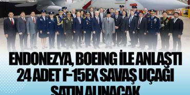 Endonezya, Boeing ile anlaştı. 24 adet F-15EX savaş uçağı satın alınacak 7 Haberler jet Endonezya, Boeing ile anlaştı. 24 adet F-15EX savaş uçağı satın alınacak
