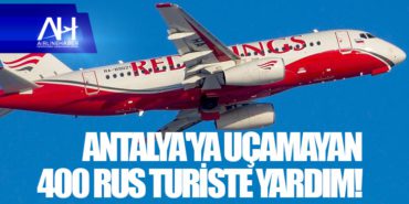 Antalya'ya uçamayan 400 Rus turiste yardım! 3 Haberler Fransa Antalya’ya uçamayan 400 Rus turiste yardım!