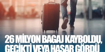 26 milyon bagaj kayboldu, gecikti veya hasar gördü 10 Haberler jet 26 milyon bagaj kayboldu, gecikti veya hasar gördü