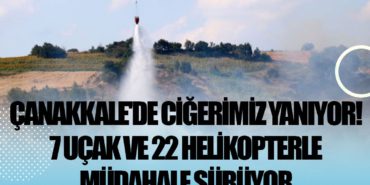Çanakkale'de ciğerimiz yanıyor! 7 uçak ve 22 helikopterle müdahale sürüyor 5 Haberler jet Çanakkale’de ciğerimiz yanıyor! 7 uçak ve 22 helikopterle müdahale sürüyor