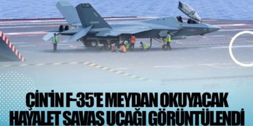 Çin'in F-35'e meydan okuyacak hayalet savaş uçağı görüntülendi 10 Haberler Zafer Çin’in F-35’e meydan okuyacak hayalet savaş uçağı görüntülendi