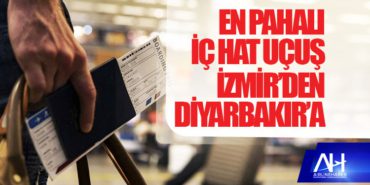 En pahalı iç hat uçuş İzmir’den Diyarbakır’a 6 Haberler Suriye En pahalı iç hat uçuş İzmir’den Diyarbakır’a