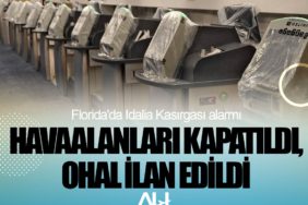 Florida'da Idalia Kasırgası alarmı: Havaalanları kapatıldı, OHAL ilan edildi