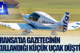 Fransa'da gazetecinin kullandığı küçük uçak düştü